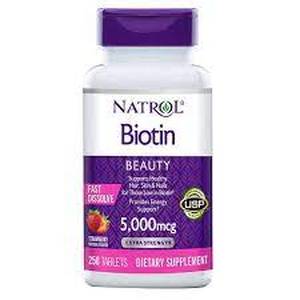 Natrol Biotin 5000 mcg., 250 Fast Dissolve Tablets