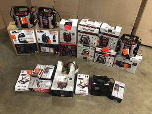 lot 16 image: Lot of assorted Vector Portable Powers customer Returns various models and conditions see pictures