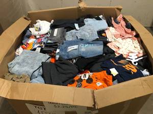 lot 37 image: Pallet of assorted Target Clothing High PC count - over 1000 PCS Not Used