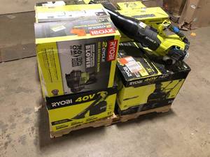 lot 46 image: Pallet of Ryobi Tools customer returns various models and conditions review pictures