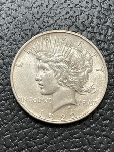 1922-D Peace Dollar