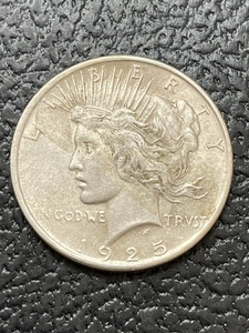 1925 Peace Dollar