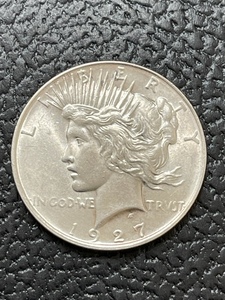 1927-D Peace Dollar