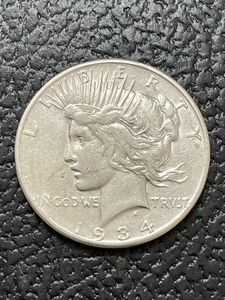 1934-S Peace Dollar