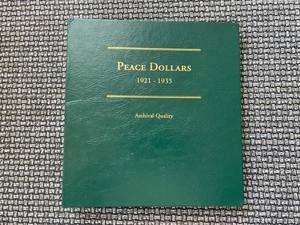 Peace Dollar Coin Book