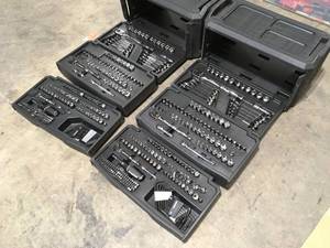 Mixed Lot of Mechanic Tool sets, Customer returns, Review all pictures