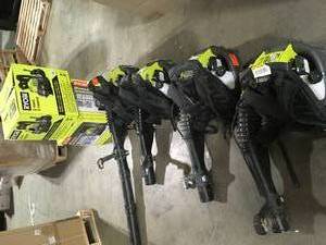 Mix Lot of Ryobi Backpack Blowers, Customer returns, Review all pictures