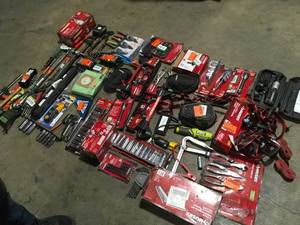 Mix Lot of Hand Tools, Customer returns, Review all pictures, Various Models