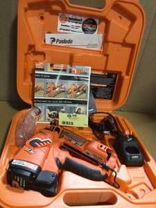 lot 15 image: Paslode 16ga Impulse TrimMaster Lithium Ion Angled Bradder IM250A-LI customer return review pictures
