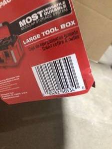 lot 23 image: Milwaukee  PACKOUT 22 in. Modular Tool Box Storage System see pictures