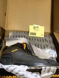 lot 40 image: DEWALT Mens Jackson PT Waterproof 6 in. Work Boots - Soft Toe - Brown size 12 review pictures
