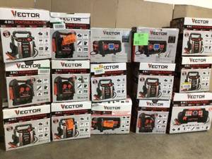 Lot of assorted Vector Portable Powers customer Returns various models and conditions see pictures