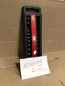Husky 12 in. Drive Impact Socket Set, Metric in Blow Molded Case missing Pcs review pictures