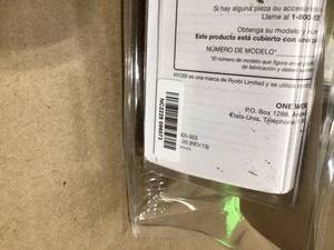 RYOBI ONE 18V HIGH PERFORMANCE Lithium-Ion 4.0 Ah Battery and Charger Starter Kit customer return review pictures