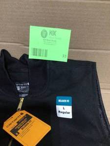 Carhartt Mens Vest  SIZE L Black review pictures