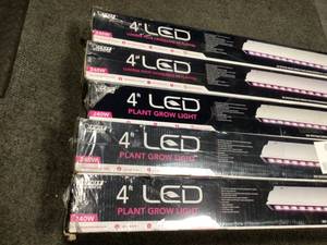 lot 6 image: Lot of 4 ft LED Plant Grow Ligh review pictures