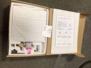 lot 30 image: Trustmade Wall Mounted Square Rainfall Pressure Balanced Complteted Shower System with Rough-in Valve