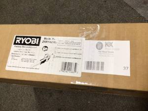 lot 37 image: Ryobi 135 MPH 440 CFM 8 Amp Electric Jet Fan Blower customer return review pictures