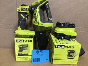 Mix lot of Ryobi One Tools, Customer returns, Review all pictures