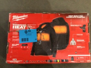 Milwaukee M12 Xl Black Cordless Heated Hoodie