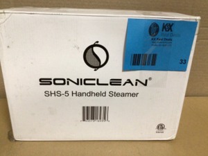 Soniclean Handheld Steamer with Attachments, Review all pictures