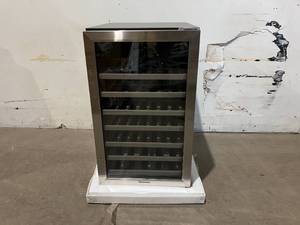Kalamera Freestanding 4.2 cu. ft. 50-Bottle Single Zone Wine Refrigerator with Stainless Steel Door & Handle