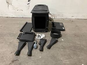 US Stove 900 sq. ft. Cast Iron Wood Stove