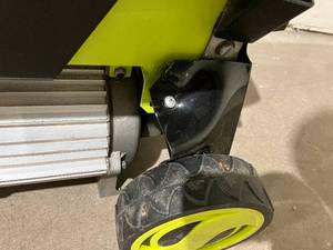 Sun Joe LJ602E 5-Ton 15-Amp Electric Log Splitter wHydraulic Ram, Large, Green