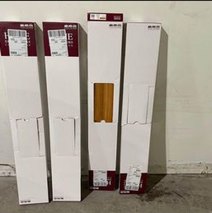 4 Cases. Home Decorators Collection 7.5 in. W Warm Cherry Click Lock Luxury Vinyl Plank Flooring (24.74 sq. ft.case)