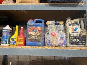 misc oils and chemicals