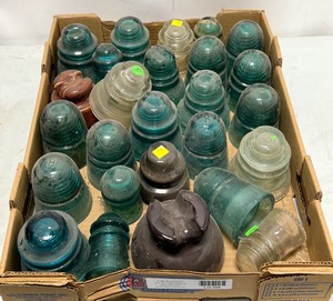 lot 206 image: Antique Insulators