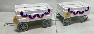 lot 220 image: Decorative Wagons