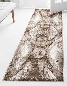 lot 40 image: Unique Loom Sofia Albert Brown 2 0 x 6 7 Runner Rug