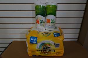 lot 44 image: Bounty 6 Pack Select-a-Size Paper Towel with 2 Full Sheet Rolls