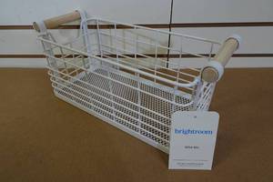 lot 46 image: Brightroom Wire Bin -White