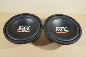 lot 108 image: BLOWN MTX Audio 12 Subwoofers