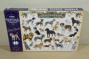 lot 113 image: 1000 Piece Puzzle -Dog Breeds