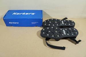 lot 164 image: Korkers CastTrax Strap-On Cleats - XL