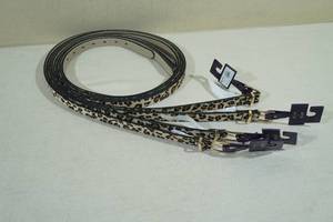 lot 179 image: 4 Ava & Viv Print Belts - 1 3X3 4X