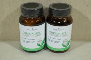 lot 228 image: Young Living Omegagize 3 Fish Oil Dietary Supplement