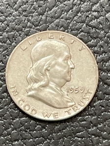 1959-D Franklin Half Dollar