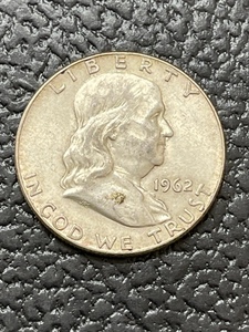 1962-D Franklin Half Dollar