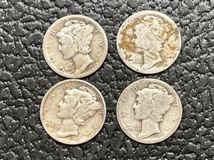 Mercury Silver Dimes