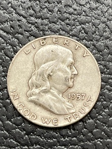 1957-D Franklin Half Dollar