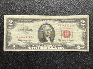 Red Seal $2 Bill