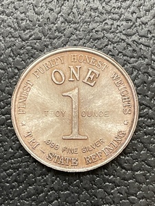 Tri-State Refining 1 Ounce .999 Fine Silver Round