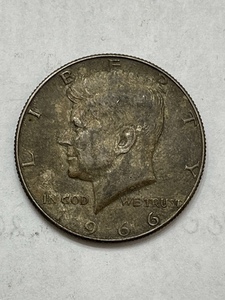 1966 Kennedy Half Dollar