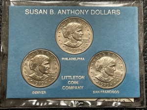 Susan B. Anthony Dollars Uncirculated