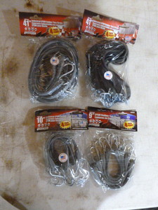 4 Packs of Erickson Rubber Tarp Straps