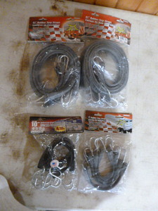 4 Packs of Erickson Rubber Tarp Straps